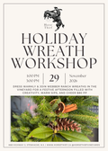 Holiday Wreath Workshop with Webber Ranch Wreaths