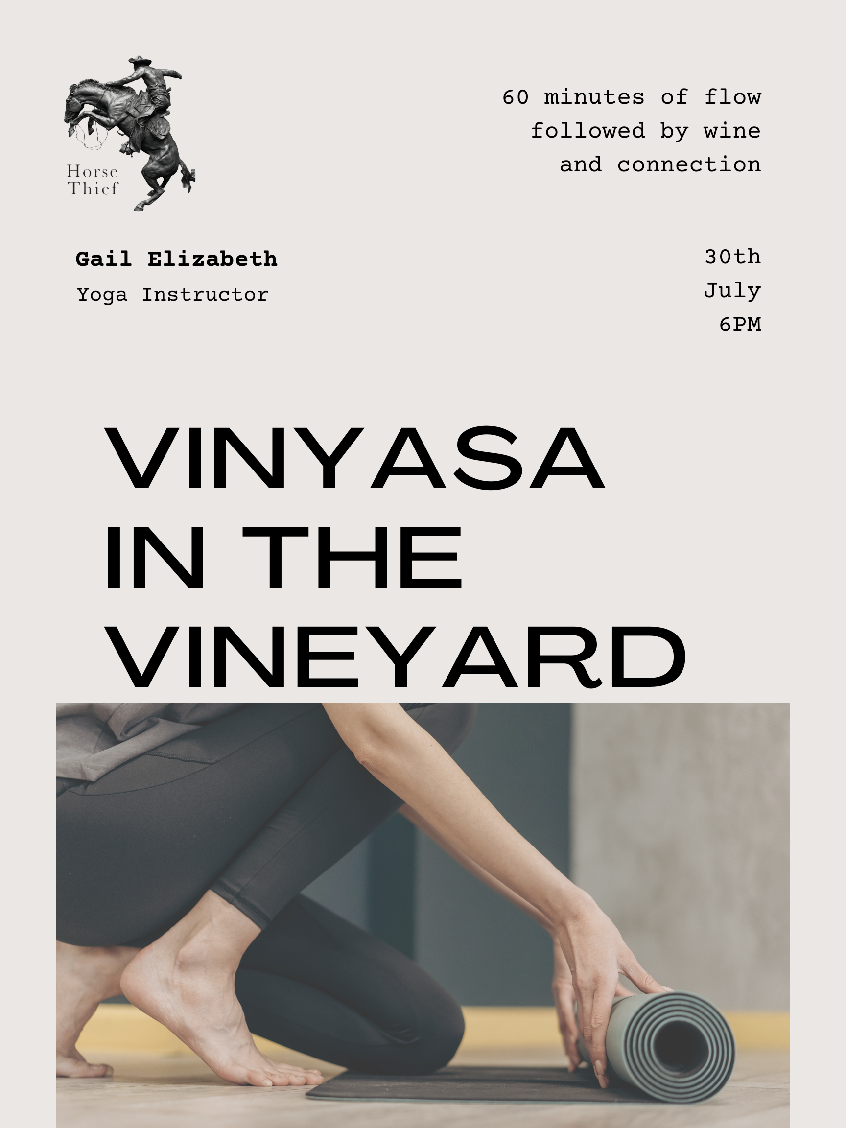 Vinyasa in the Vineyard